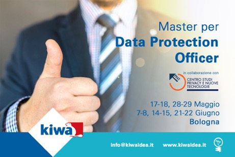 Al via il Master per Data Protection Officer promosso da Centro Studi PNT e Kiwa